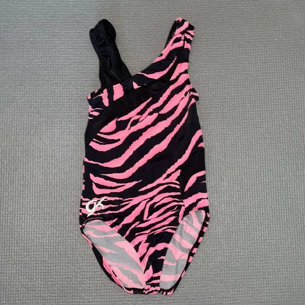 Favorite GK Child Small Leotard- Zebra
